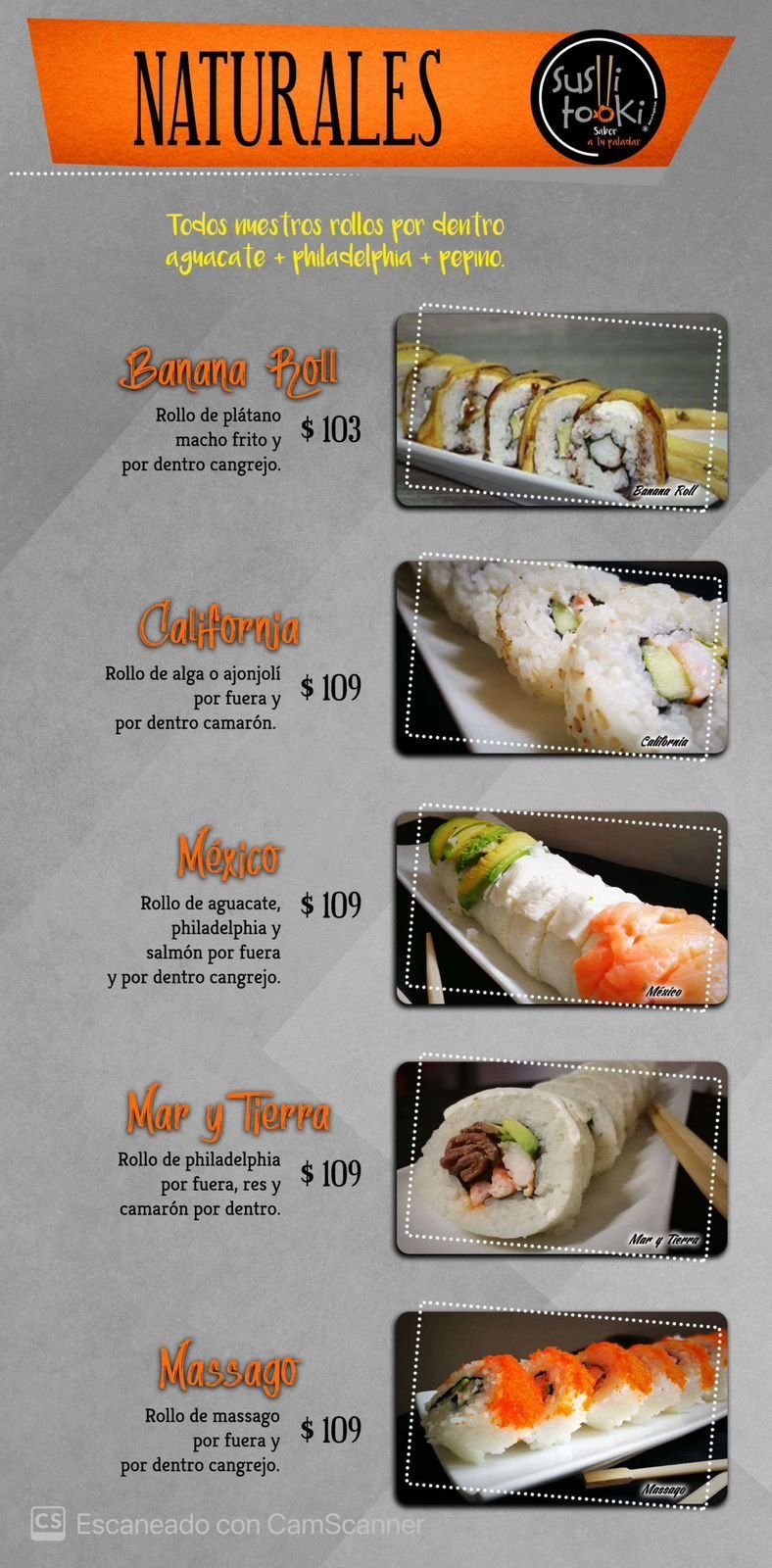 Galería Sushi tooki