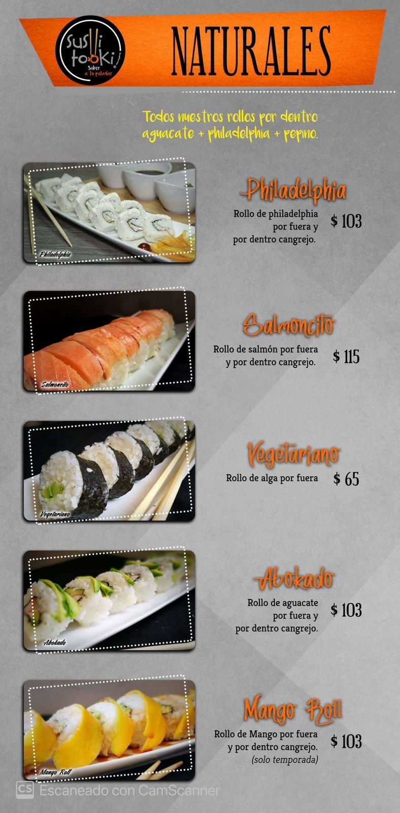 Galería Sushi tooki