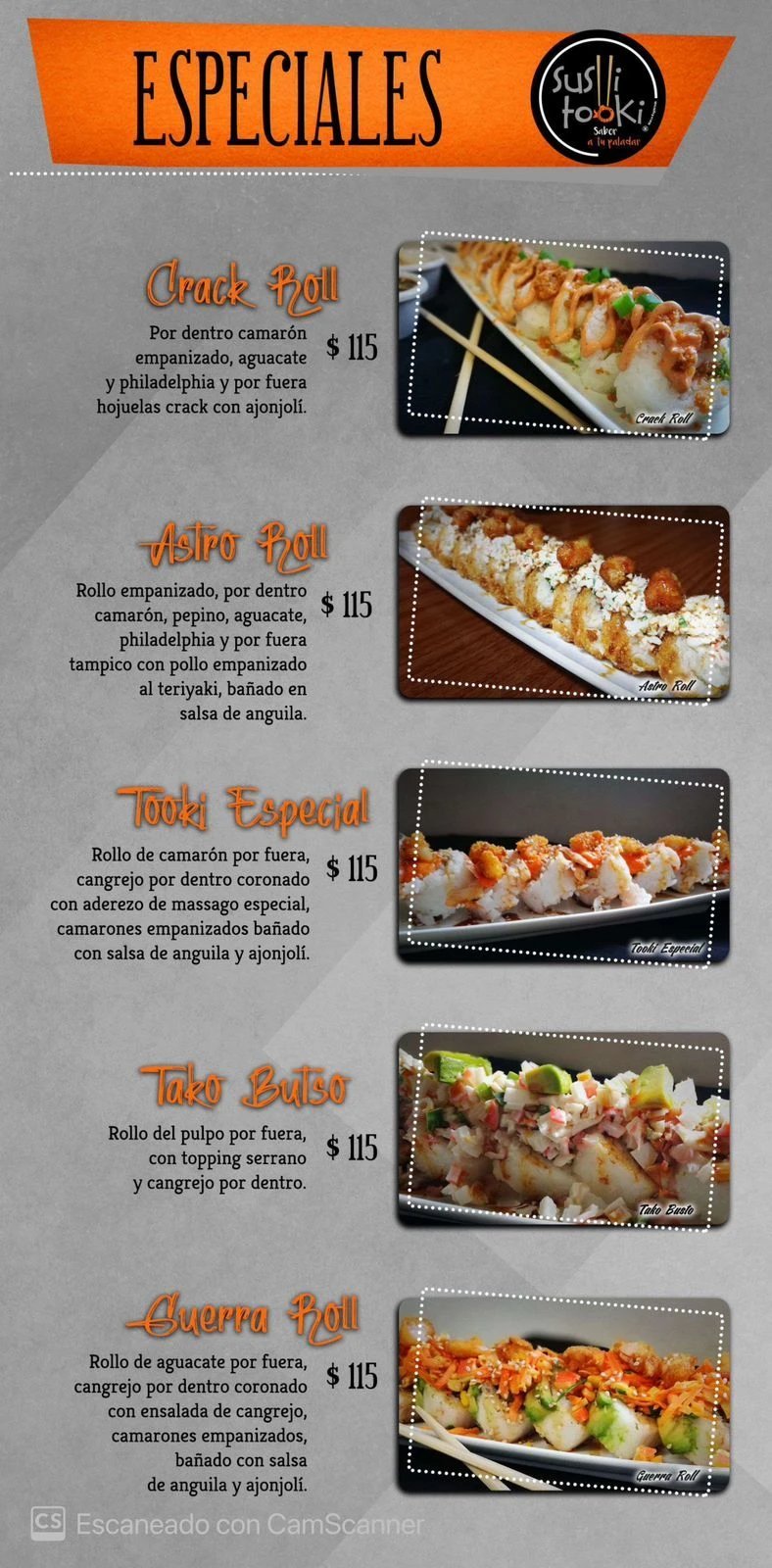 Galería Sushi tooki